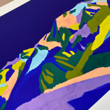 La plagne - limited edition art print (a3)