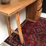 Old oak console