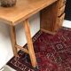 Ancienne console en chêne