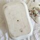 Antique Haviland Limoges porcelain sauce boat with lid, bird decor