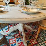 Round table central base Gustavian style