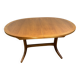 Mid-Century Nathan Teak Extending Dining Table – 1960s Scandinavian Design