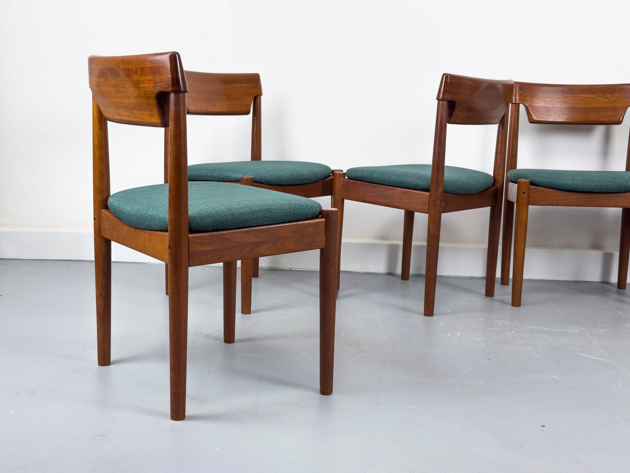 Teak Dining Chairs from Glostrup Møbelfabrik, 1960s, Set of 6