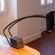 FASE Vintage table lamp from the 80s - Model: Nutria - Good condition