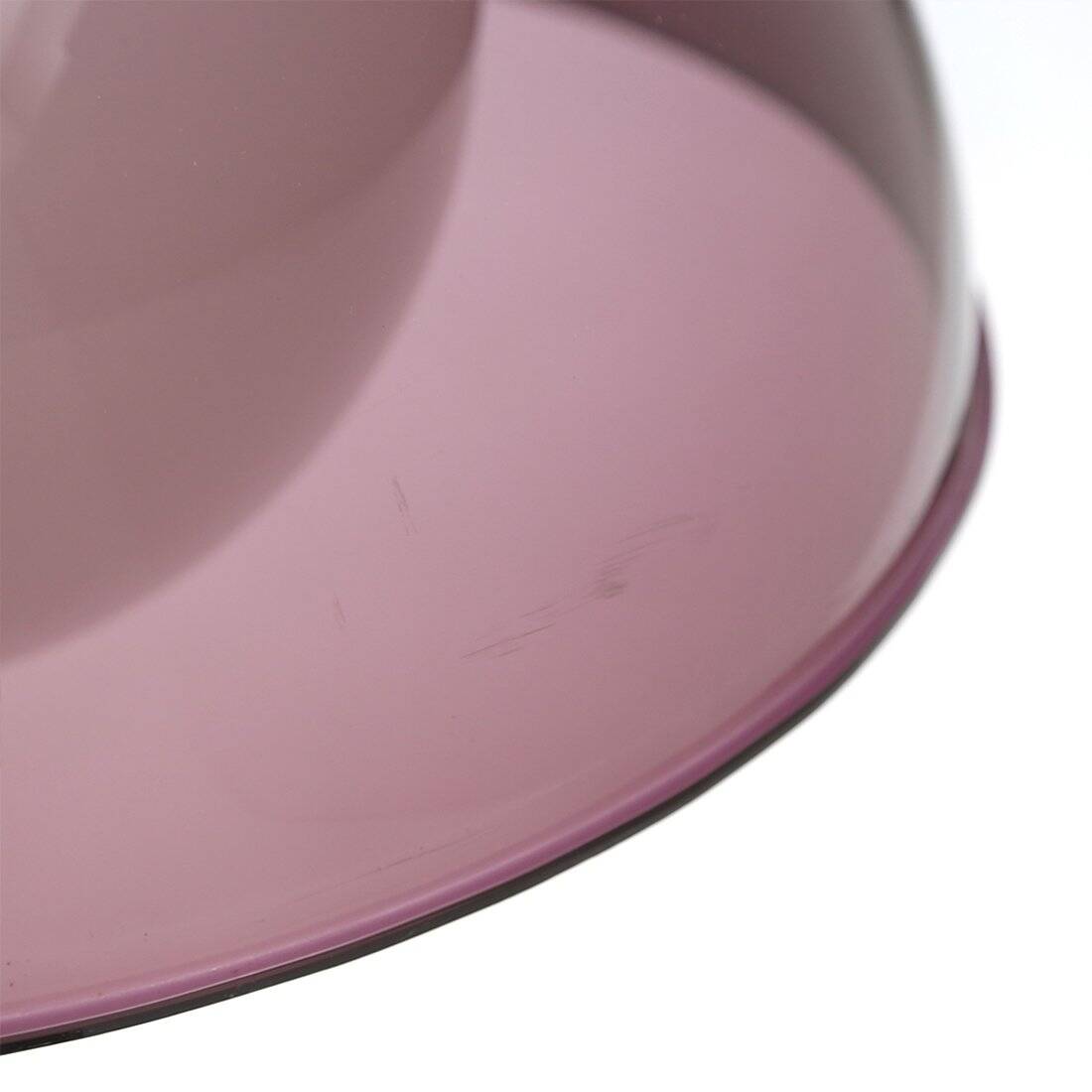 Suspended chandelier in violet methacrylate and glass, 1950s