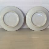 5-saucer dinner set in the style of Germaine Bouret