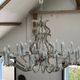 Grand Italian chandelier in Murano style – 24 lights – glass and crystal