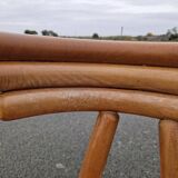 Set of 4 solid organic chairs