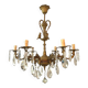 Chandelier with tassels and angels as ornamentation (rare)