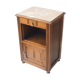 Old pink marble bedside
