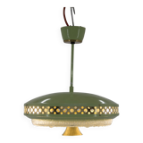 Space Age Metal Pendant by LUDIB Bratislava, Czechoslovakia, 1960s