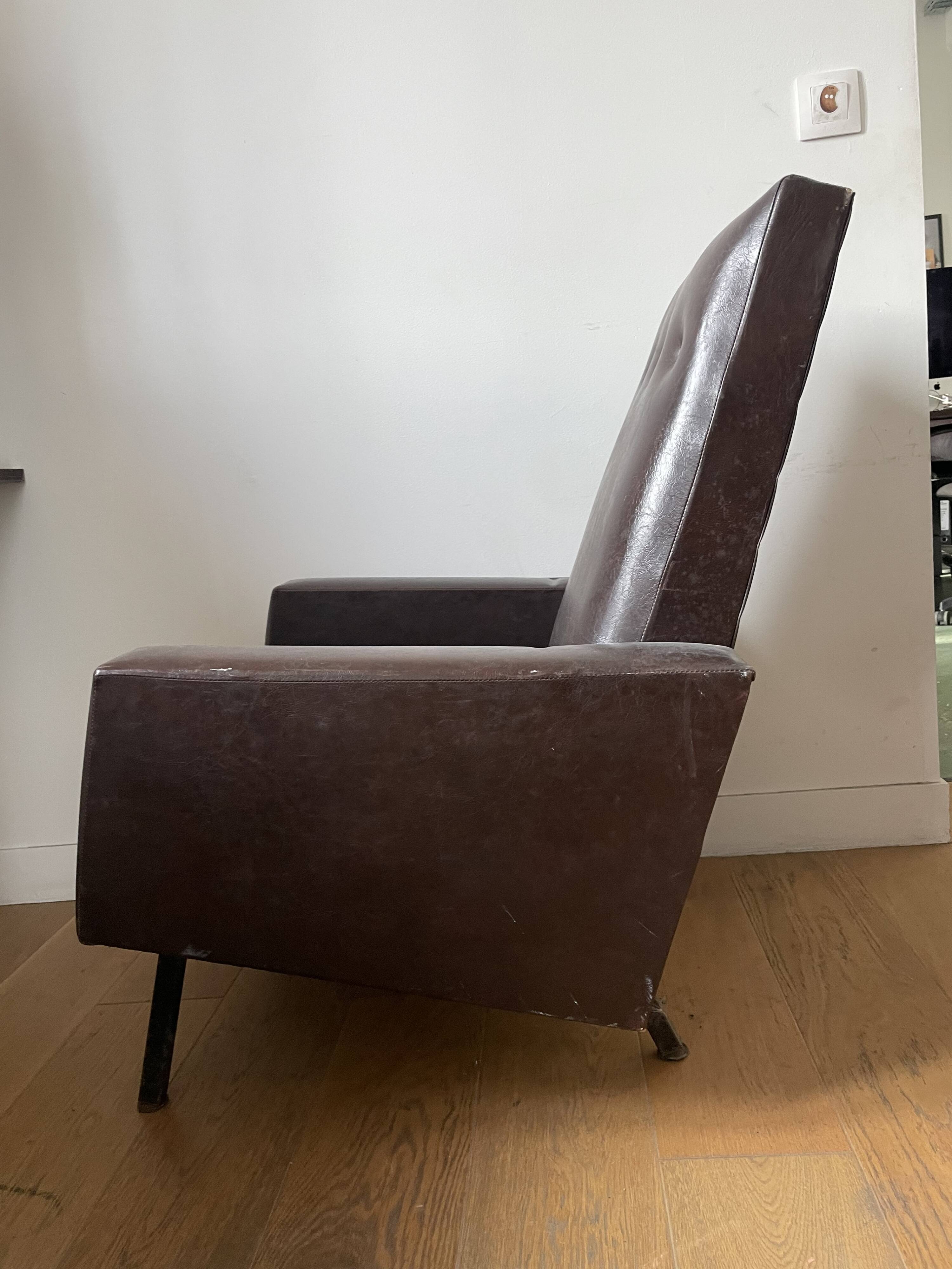 Set of 2 50s armchairs