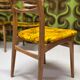 Lot de 4 chaises Scandinave 1970 Mid Century