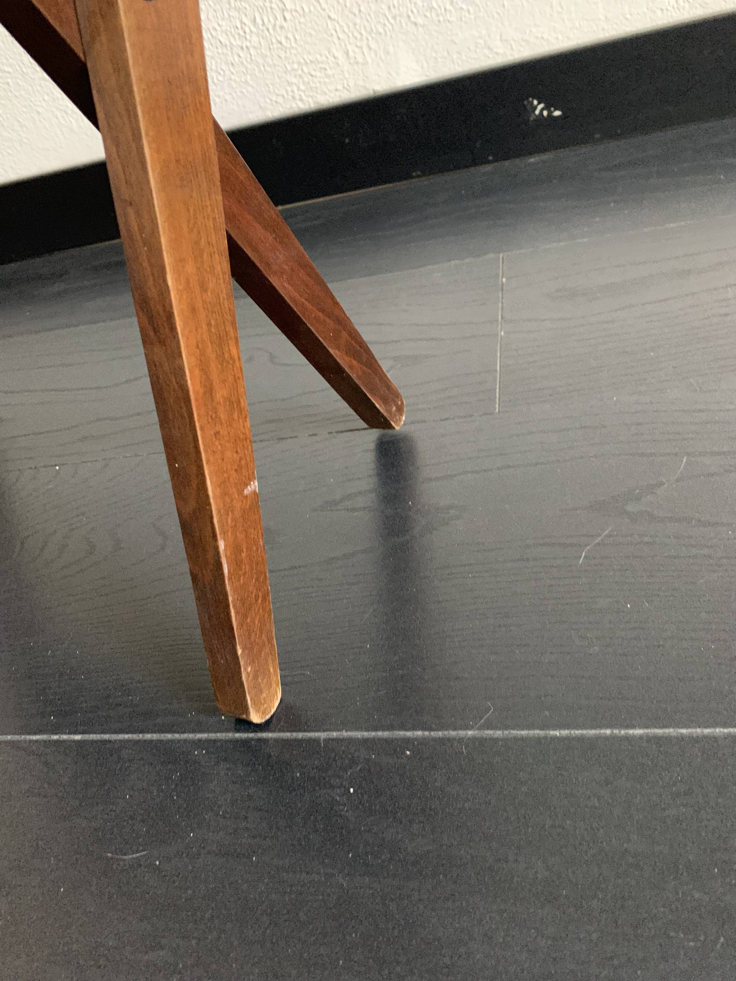 Vintage 1960 Cees Braakman vinyl magazine rack - 56 x 45 cm