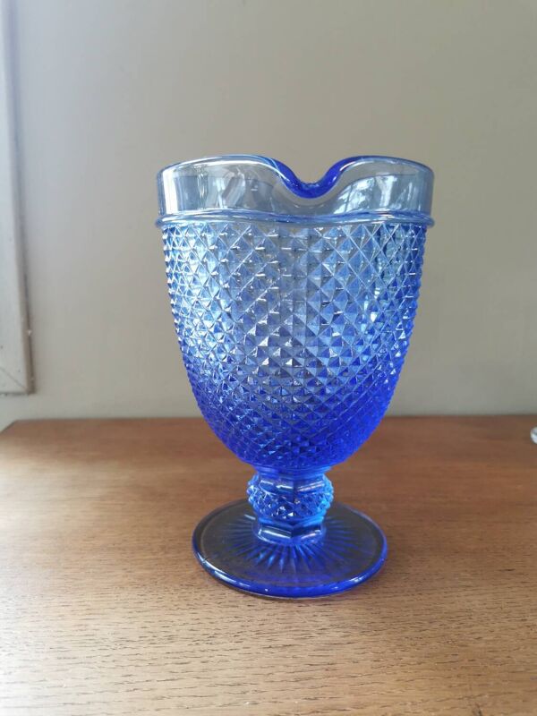 Pichet bleu vintage Vista Alegre