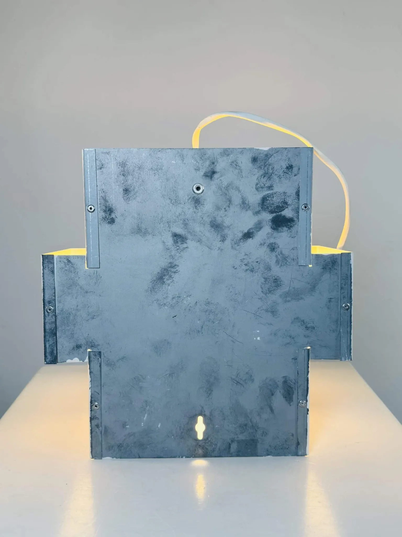 Geometric Wall Lamp By J.J.M. Hoogervorst For Anvia Nederland, The Netherlands, 1960S
