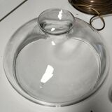 Old glass globe lamp, vintage