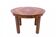 Oval Art Deco table from the 1940s, Poland. After renovation.