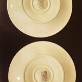 2 Proceram oyster plates from the 50s-60s