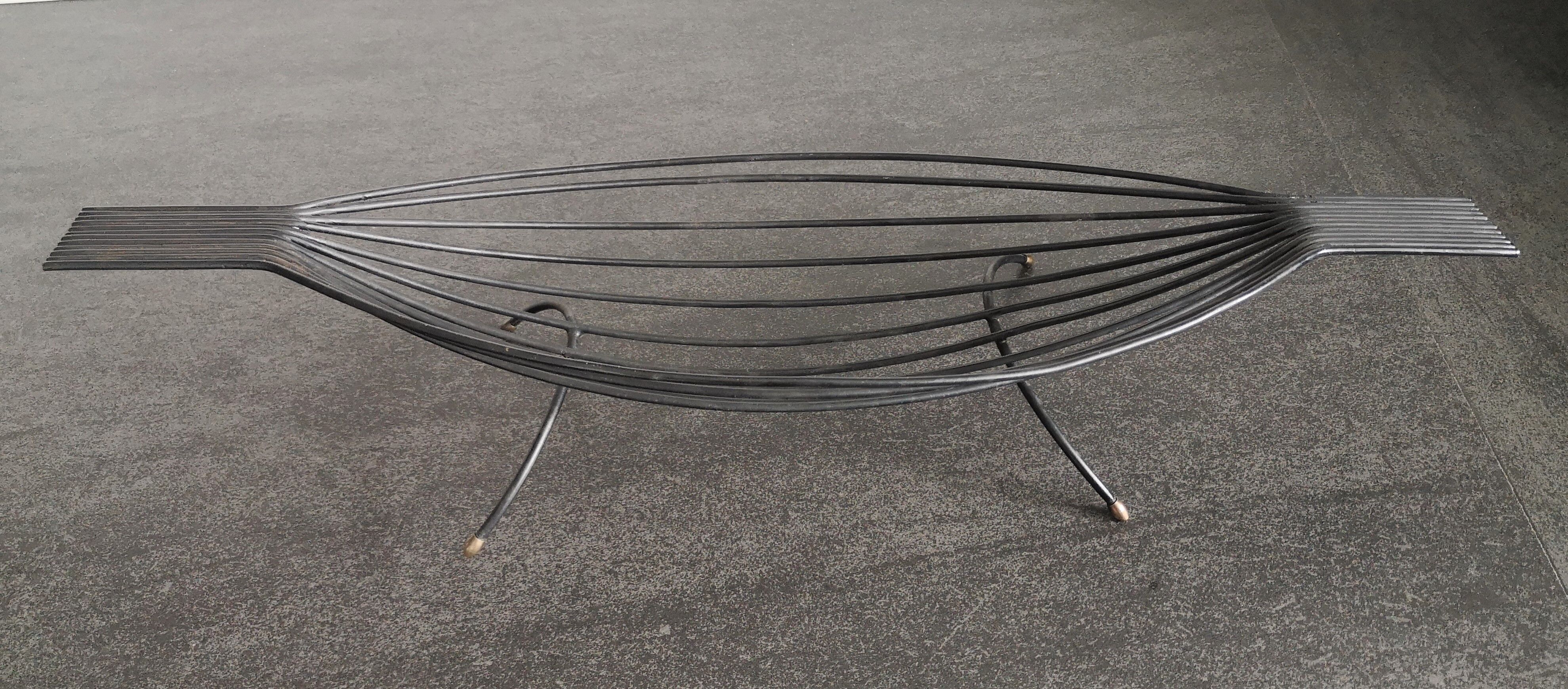 Vintage wire fruit basket 1950