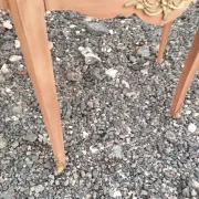 Antique Louis XVI style commode with marble top.