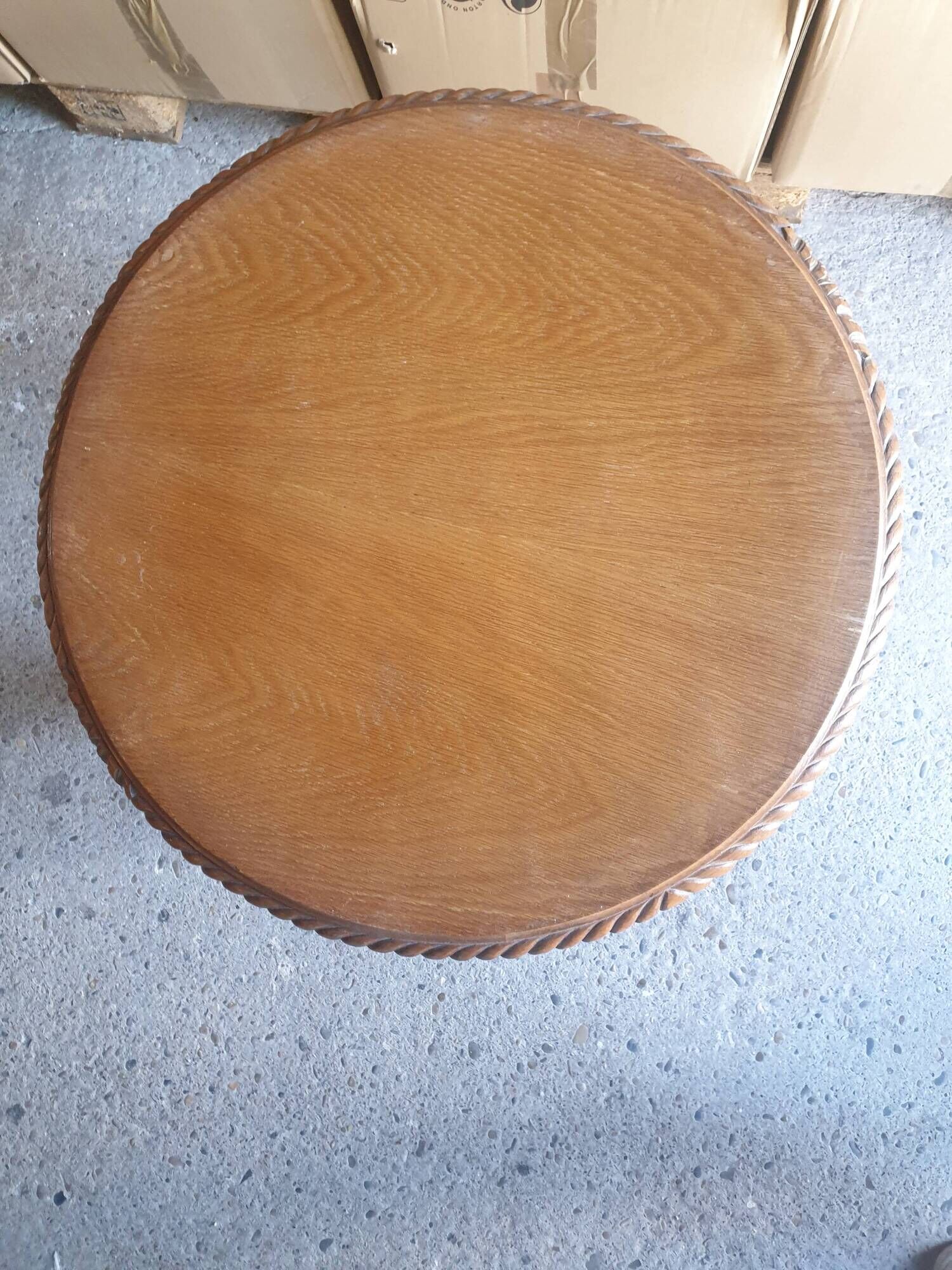Gueridon with swings style art deco circa 1940 51.5 x 60 x 60 cm