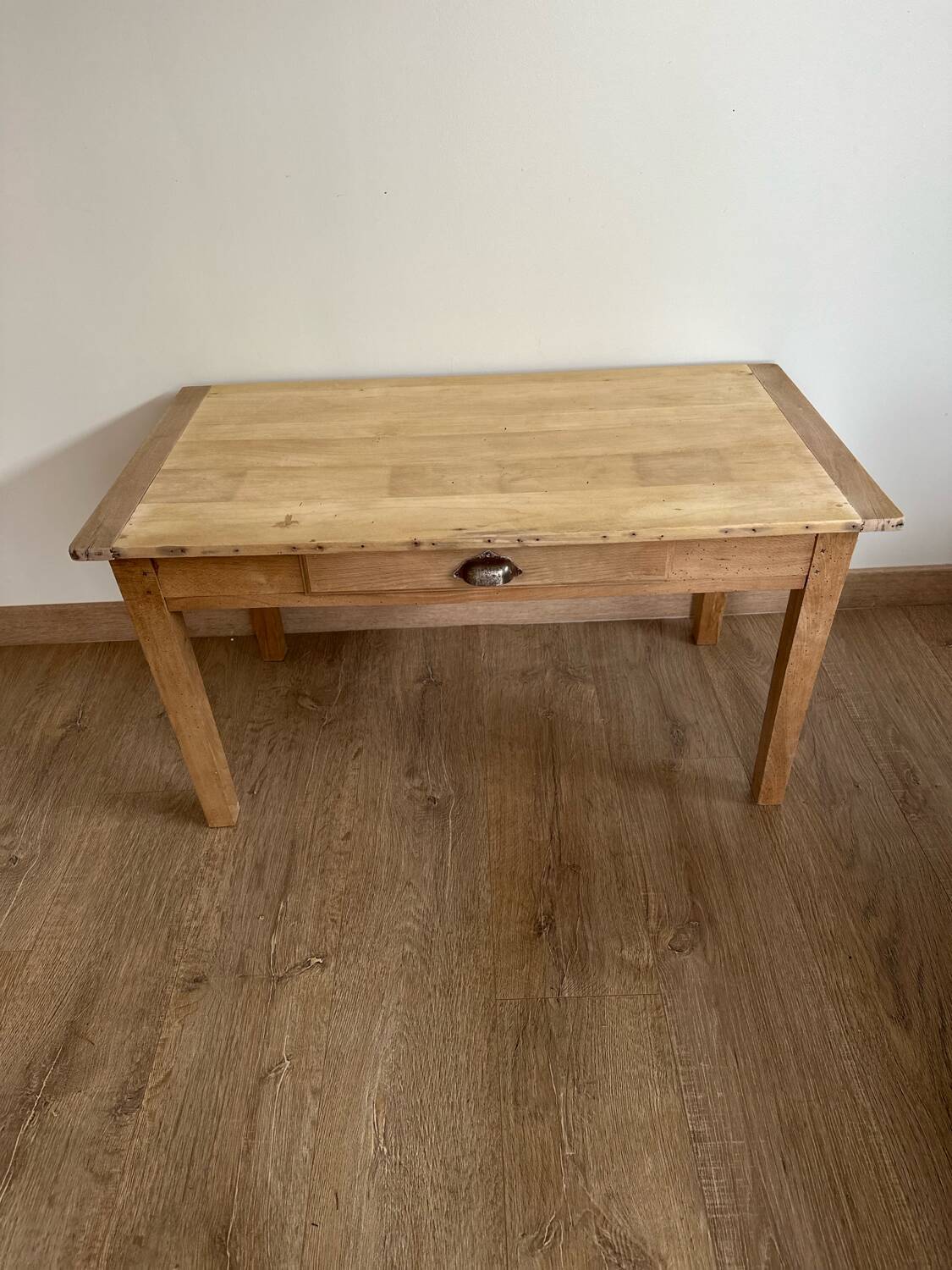 Pretty raw wood coffee table