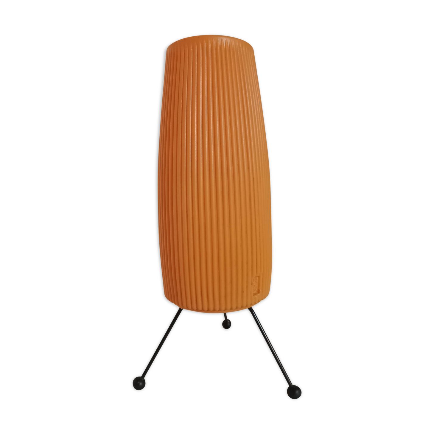 Vintage lamp orange brand zan