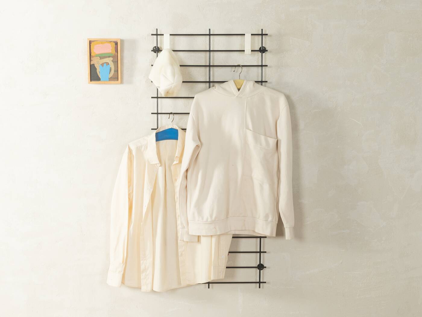Porte-manteau des années 1960 par Karl Fichtel pour Drahtwerke Erlau, vintage