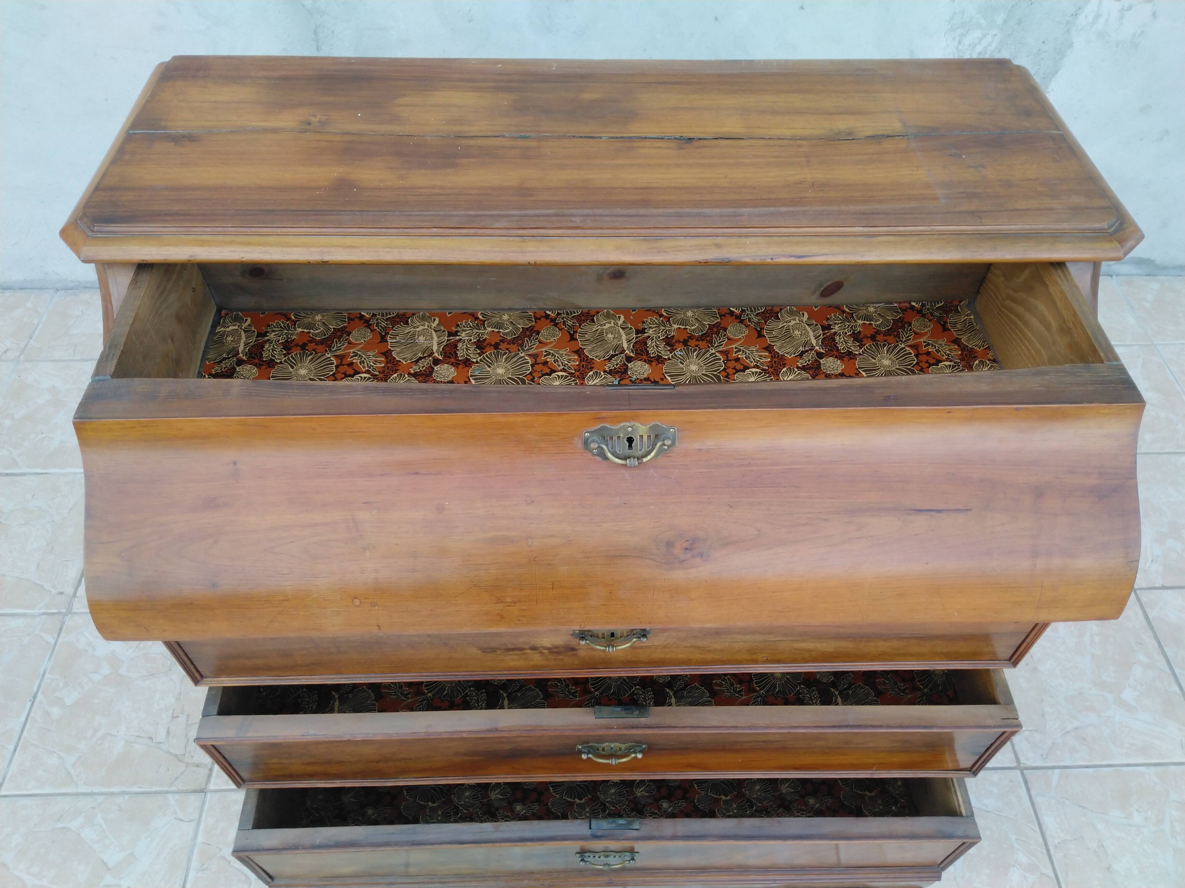 Louis Philippe walnut dresser