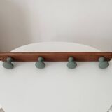 Vintage wall coat rack