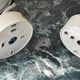 Pair of 1960s eyeball wall lights