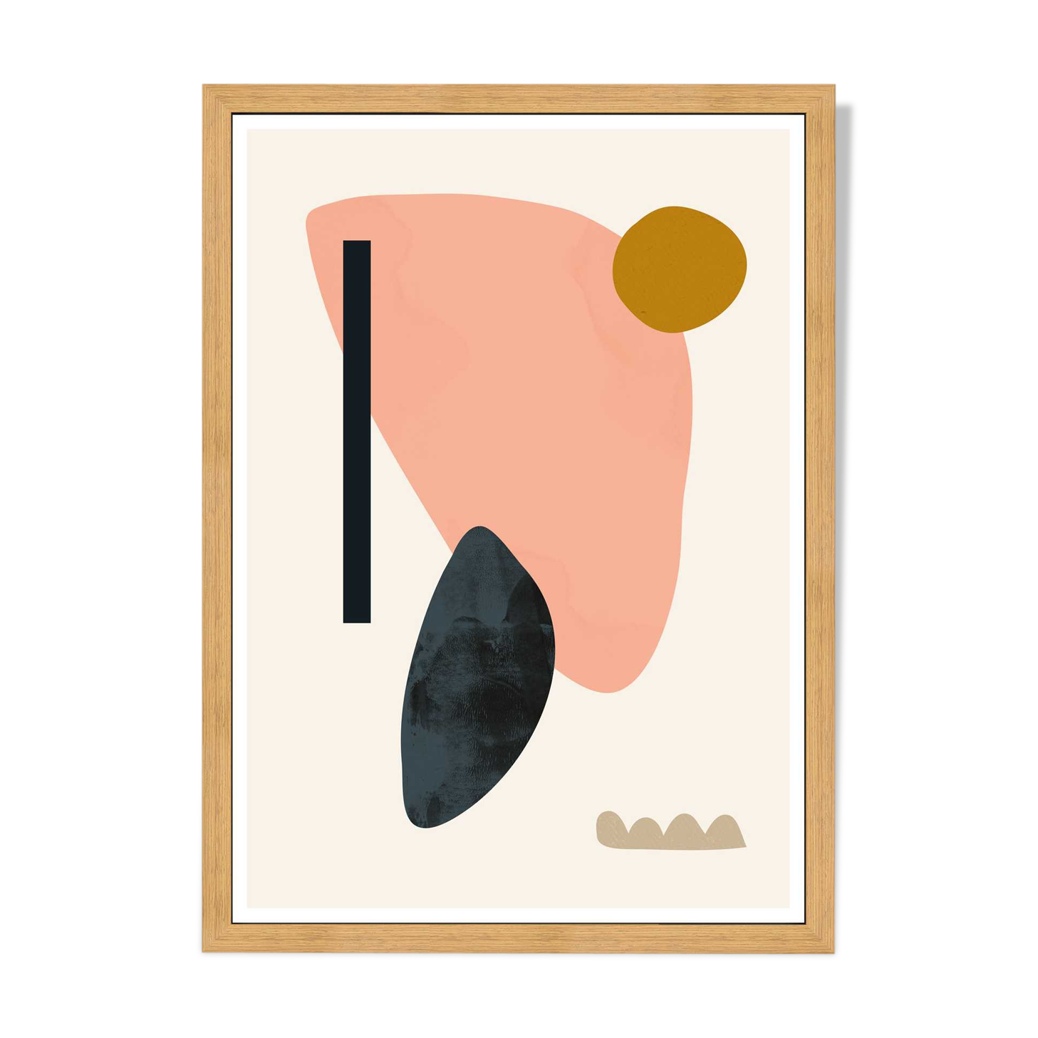 Floating Shapes No.1 - A3