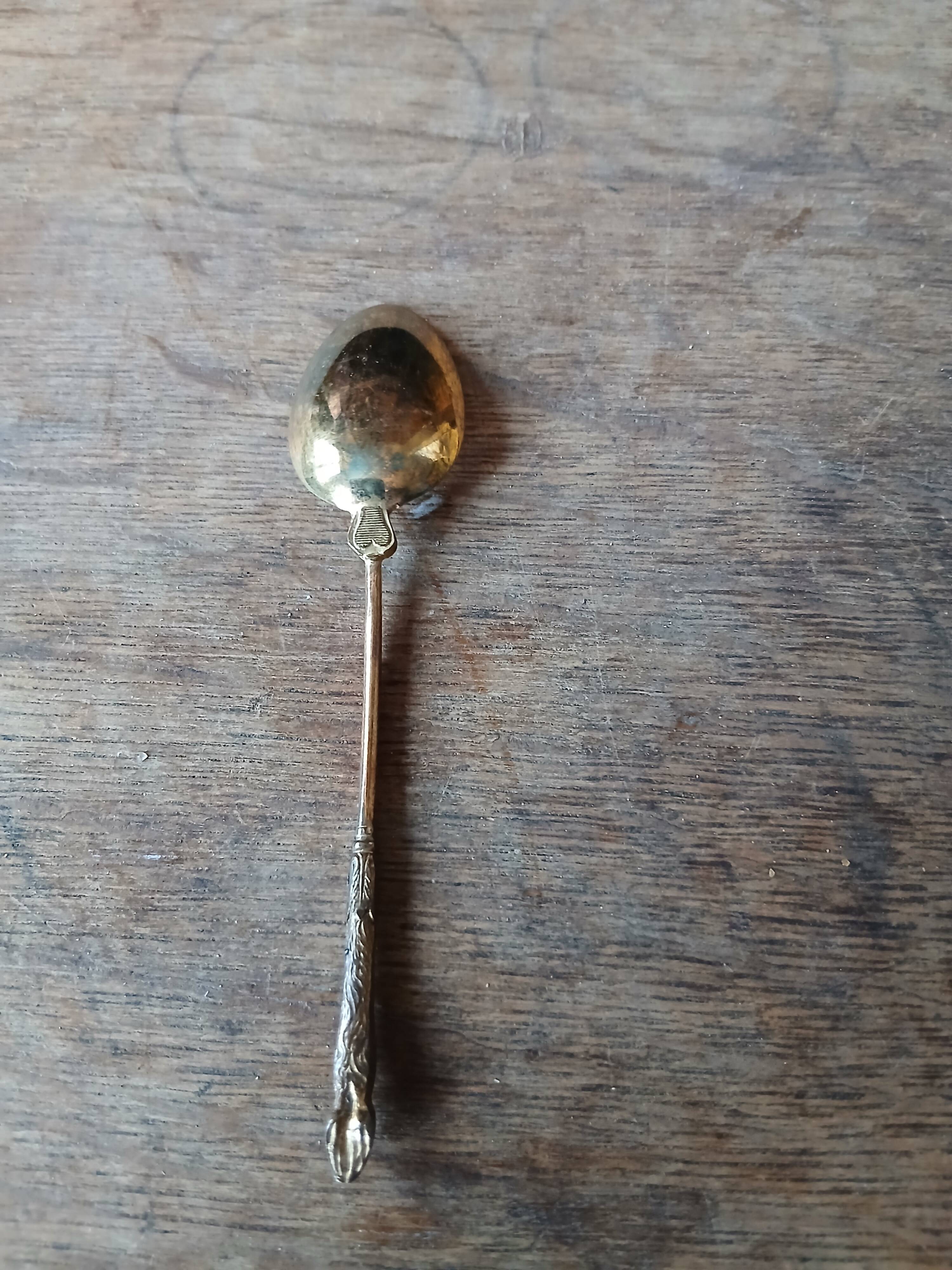 Small silver-plated spoons