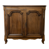 Small narrow walnut sideboard from the 19th century