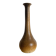 Vintage speckled brown stoneware soliflore vase – 1960s/70s