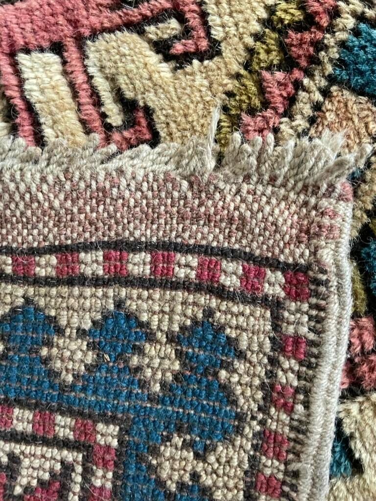 Artisanal Iranian carpet 180x123cm