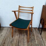 Chair Scandinavian vintage foot compass