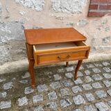 Table de nuit merisier