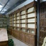 Early 20th century pharmacy window