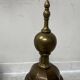 Important pair of brass log holders from the 20th century.