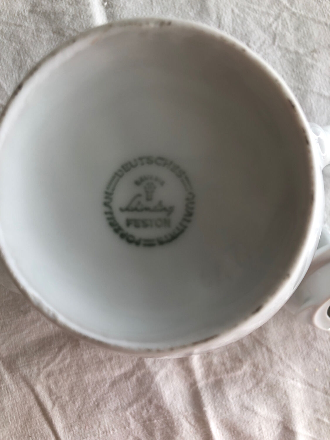 Bavaria festoon white porcelain coffee pot