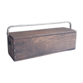 Old wooden box