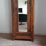 Parisian wardrobe with mirror