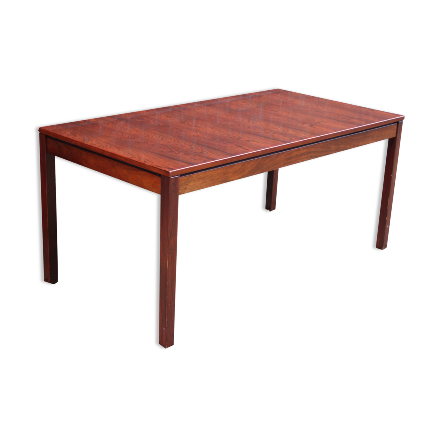Table à manger extensible en palissandre par Alfred Hendrickx pour Belform, Belgique années 1960.