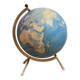 Tripod world map globe