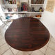 Table à rallonge  scandinave en palissandre de Rio