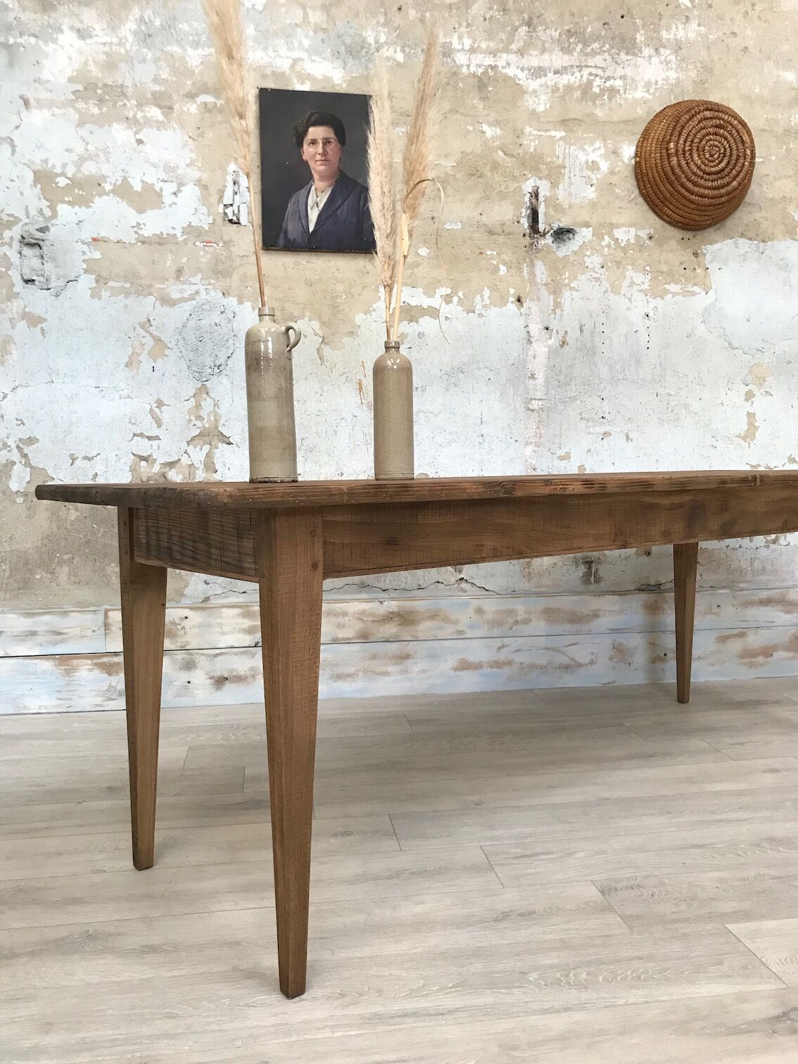 Vintage farm table