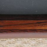 Suite of 4 Scandinavian chairs in Rio rosewood, Model Peter