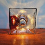 Mazzega Murano glass ceiling light, Italian design, 1960s